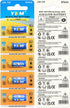 23A 12 Volt Battery A23 MN21/23 L1028f 12V Alkaline Battery for Ceiling Fan Remote Garage Door Opener 5 Pack...