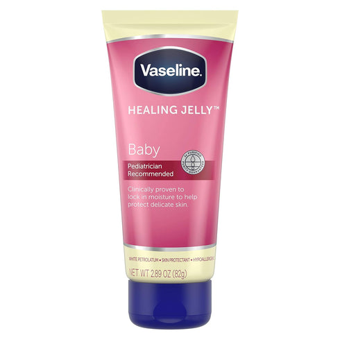 Vaseline Healing Jelly Petroleum Jelly For Diaper Rash Moisturizer For Baby Hypoallergenic Skin Protectant 2.89 oz...