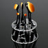 6 Pack Blending Brush for Card Making Crafting Ink Blender Brushes Set Tool Paper Background Brush Drawing...