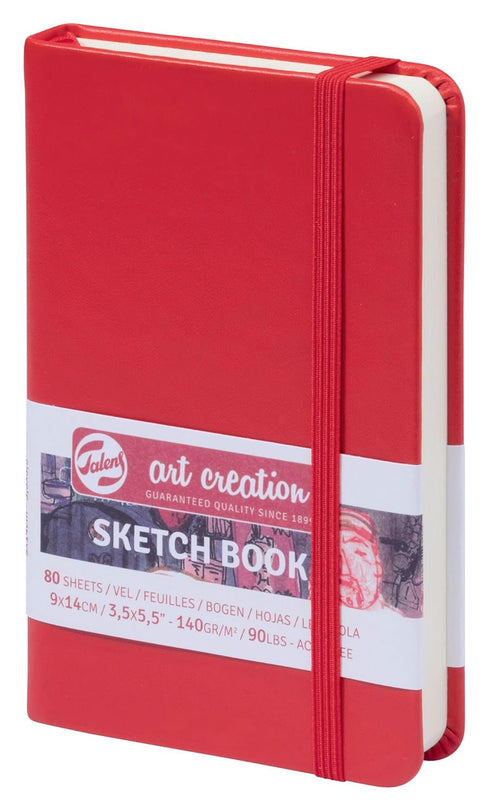 Talens Art Creation Sketchbook Red 9X14 cm, 140 Grams...