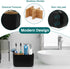 Black Toothbrush Holder - Bamboo Toothbrush Holders for Bathrooms Electric Toothbrush Holder Organizer Kids Toothbrush Holders for Bathrooms Count...