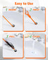 Drain Clog Remover, 25-Inch Drain Hair Removal Tool, Drain Hair Remover Plumbing Snake, Drain Cleaner Hair Clog Remover, Shower Drain Hair Catcher...