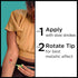 BIC BodyMark Party Pack Temporary Tattoo Marker for Skin, Premium Brush Tip, 4 Count Pack...