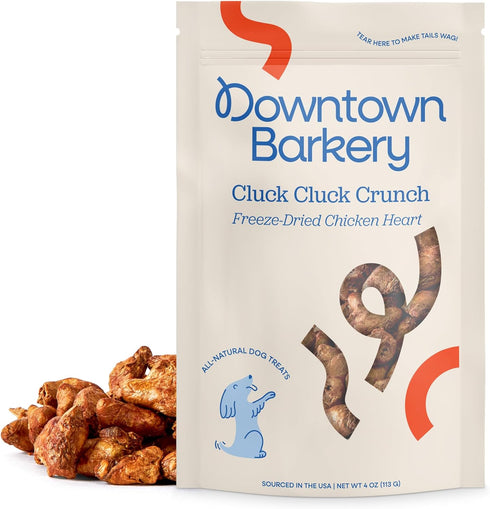 Downtown Barkery Freeze Dried Dog Treats - Single Ingredient, Low Calorie Dog Treats Rich in Vitamins and Minerals - All Natural Dog Treats - Free...