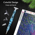 Sonsage Resin Diamond Painting Pen for Adult,Light Blue Curvy Body Pen Diamond Art Accessories Kits,5D DIY Acrylic Applicator Accessories Gem Jewe...