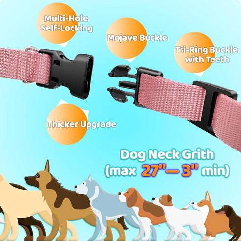 Replacement Collar Strap,E Collar Replacement Strap, 3/4 Inch Replacement Collar for Delupet Vsezund Bousnic Patpet Hkzooi Dog Care Nikketta Yawpe...