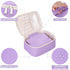 Narwey Travel Makeup Bag Large Cosmetic Bag Make up Case Organizer for Women (Light Purple)...