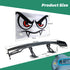 Robot Lawn Mower Decoration, Worx Tuning - Sticker Lawn Mower I Lawn Mower Spoiler I Rear Fin for Ecovacs Goat G1, Segway Navimow, Worx M500 Plus,...