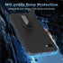 Case for Orbic Joy RC608L /Orbic Joy 4G Phone Case with Glass Screen Protector, Built in 360° Rotatable Folding Hidden Kickstand/Stand Shockproof ...
