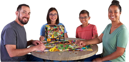 RoseArt - Kodak Premium Cork - Inside The Gardener's Shed - 1000 Piece Jigsaw Puzzle for Adults...