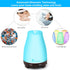 Diffuserlove Essential Oil Diffusers 200ML Remote Control Diffuser Mist Humidifiers BPA-Free Aromatherapy Diffuser (Black Base)...