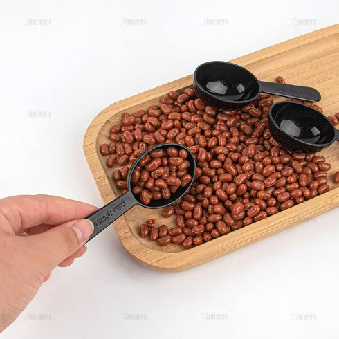 AUEAR, 5 Pack Tablespoon Coffee Scoop Plastic Measuring for Milk Powder Fruit Seed Spices...