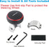 Hypersonic Steering Wheel Spinner Knob - Compatible with Standard Steering Wheels - Smooth Suicide Knob for Car, Tractor, Mower, Boat and Maneuver...