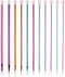Coopay Long Crochet Hook Set, 11pcs Tunisian Multicolor Afghan Crochet Needles for Crocheting, 2mm(B)-8mm(L), Great Knitting & Crochet Supplies To...