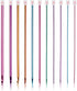 Coopay Long Crochet Hook Set, 11pcs Tunisian Multicolor Afghan Crochet Needles for Crocheting, 2mm(B)-8mm(L), Great Knitting & Crochet Supplies To...