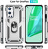Military Grade Drop Impact for Oneplus 9 Pro Case Oneplus 9 Pro 5G Case 360 Metal Rotating Ring Kickstand Holder Armor Heavy Duty Shockproof for O...