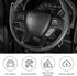 Carbon Fiber Steering Wheel Panel Compitable with Ford F150 2015-2020 Interior Accessories (ABS,1PC)...