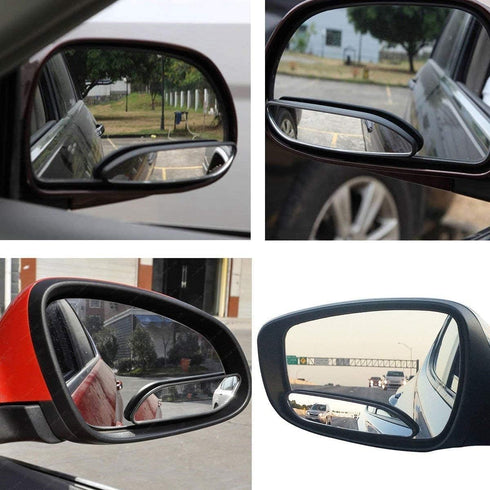 EEEkit Cars Blind Spot Mirrors Unique design, Mirror for blind side 360 Degree Rotating Design, Side Mirror Wide Angle Mirror Safety Convex Rearvi...