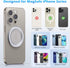 imluckies Magnetic Base Compatible with PopSocket Phone Grips and MagSafe iPhone Series Case, Removable Kindle/Phone Holder Base, Thin & Light Por...