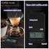 Digital Scale, Timer Coffee Scale,Digital Kitchen Gram Scale,2000gx0.1g,Back-Lit LCD Display,Auto Off, Stainless Steel, Batteries Included...