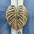 PIAOLGYI Cabinet Handle Leaf Knobs for Milsbo Greenhouse Cabinet,Monstera Glass Door Cabinet Handles Accessory Compatible with IKEA Milsbo Cabinet...