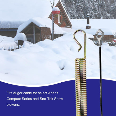 Cable- Auger & Upper Traction 06900438 for Snow Blower Auger Upper Traction Cable SNO-Tek Compact 24916003 AMP 24916303...