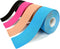 OBTANIM 4 Rolls Waterproof Breathable Kinesiology Tape, Athletic Elastic Kneepad Muscle Pain Relief Knee Taping for Gym Fitness Running Tennis Swi...
