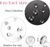 Hicarer 200 Pieces Studs Earring Blank Making Supplies Kit Includes 50 Pcs 10 mm Cabochon Earring Blank Bezel Studs 50 Clear Glass Cabochons, 50 R...
