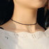 DEARMAY Dainty Cross Necklace for Women, Dainty 14k Gold Filled/Silver Cross Necklaces for Women Simple Layered Small Cross Choker Necklace Thin C...