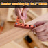 Mini Small Square Center Finder Tool 90 degree precision machinist square Quick Measuring square Edge Marking center finder for woodworking pocket...