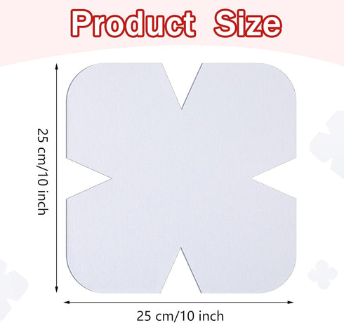Tudomro Cozy Pre Cut Batting Quilt Batting Fabric Batting for Quilting Bowl Cozy Pattern Template Bowl Wrap Cut on Fold Template for Sewing DIY, 9...