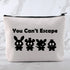 Horror Movie Lover Gift You Can't Escape Cosmetic Bag Movie Inspired Makeup Bag Freddy Friend Gift...