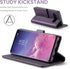 for Samsung Galaxy S10 6.1"(NON S10e,S10+) Wallet Case with RFID Blocking Credit Card Holder, PU Leather Flip Kickstand Protective Shockproof Cove...