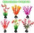 30Pcs Aquarium Plants, Fish Tank Accessories Artificial Aquatic Plants,Full Set of Fish Tank Decorations, Various Sizes...