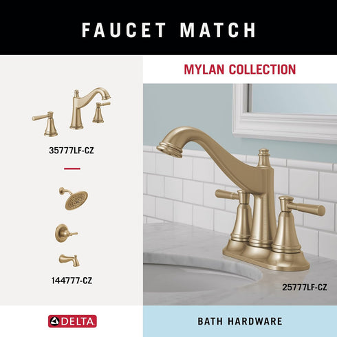 Delta MYN46-CZ Mylan -towel Ring, Champagne Bronze...