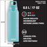 SIGG - Thermo Flask Hot & Cold ONE - Insulated Water Bottle - Tea Filter - Leakproof - BPA-Free - Stainless Steel - 17Oz...