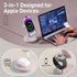 2024 Version 3 in 1 30W Supper Fast Wireless Charging Station for iPhone Apple Watch AirPods, Magnetic Charger Stand Dock Multiple Devices for 15/...