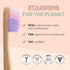 4 Pack Soft Bamboo Unicorn Toothbrush for Kids - Soft Bristle for Sensitive Gum - Aesthetic Wooden Toothbrush with Natural Look for Clean Teeth - ...
