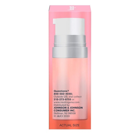 Neutrogena Bright Boost Illuminating Face Serum with Neoglucosamine & Turmeric Extract for Even Skin Tone, Resurfacing Serum for Face to Reduce Da...