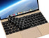 XSKN Hebrew Language Silicone Keyboard Skin Cover for New MacBook Pro 13 Inch Without Touch Bar A1708 (2016 Version, Flat Keys) & New MacBook 12 A...