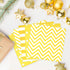 Disposable Striped Chevron Polka Dot Yellow Paper Luncheon Party Napkins 60 Count 13"x13"...