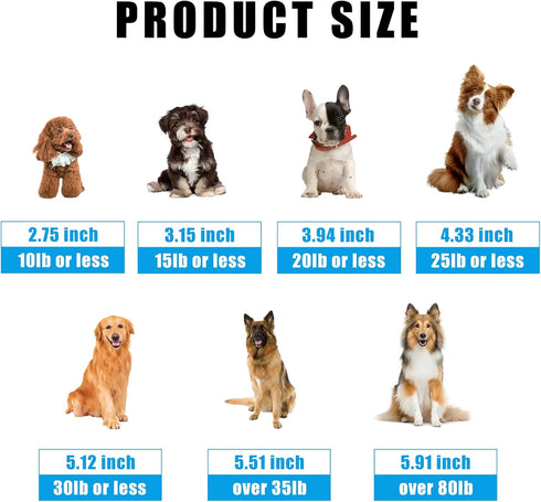 Wobble Giggle Ball for Dogs, Durable Interactive Dog Wobble Ball, Dog Balls with Fun Giggle Sounds When Rolled or Shaken, The Waggle Ball for Dogs...