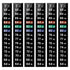 AQUANEAT 6 PCS Aquarium Thermometer Strips, Reptile Thermometer, Fish Tank Thermometer Sticker, Terrarium Water Temperature Test...