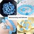 105 Pcs Natural Rose Quartz Beads Kit Gemstone Round Loose Beads Crystal Energy Healing Stones with Elastic String for DIY Jewelry Bracelet Neckla...