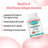 Glutathione Collagen Gummies with Cysteine for Women & Men, Glutathione Supplement for Hair Skin Nails Muscle & Joint, Vegan, Sugar Free, Non-GMO,...
