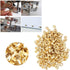 Golden Grommets Kit Metal Eyelets Shoe Eyelets Grommet Sets for Shoes Clothes Crafts Bag DIY Project Office Supplies...
