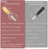 Oyster Shucking Knife Set of 2 Stainless Steel Oyster Knifes and 2 Pairs Level 5 Cut-Resistant Gloves?Oyster Knives Suitable for All Kinds of Shel...