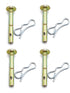 4 PK 738-04124 Shear pins and 714-04040 Cotter pins for MTD Craftsman Cub Cadet Troy Bilt Snow Throwers Shear Pin Kit 738-04124A Shear Pins...