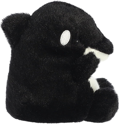 Aurora® Adorable Palm Pals™ Juneau Orca™ Stuffed Animal - Pocket-Sized Play - Collectable Fun - Black 5 Inches...