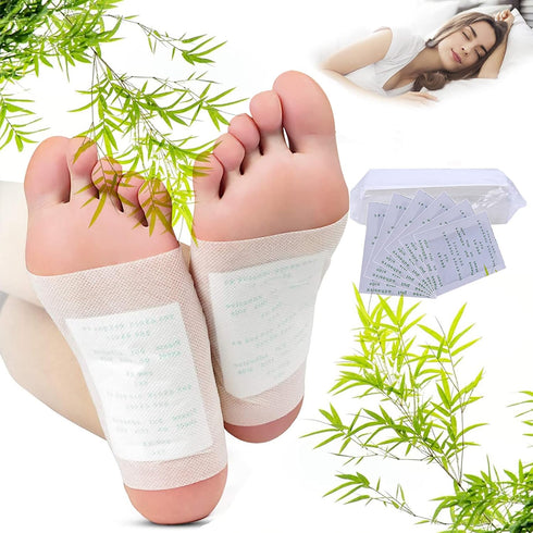 Foot Pads, Fanspack 100Pcs Foot Pads Pain Relief Health Care Foot Care Pads with 100Pcs Adhesive Sheets...